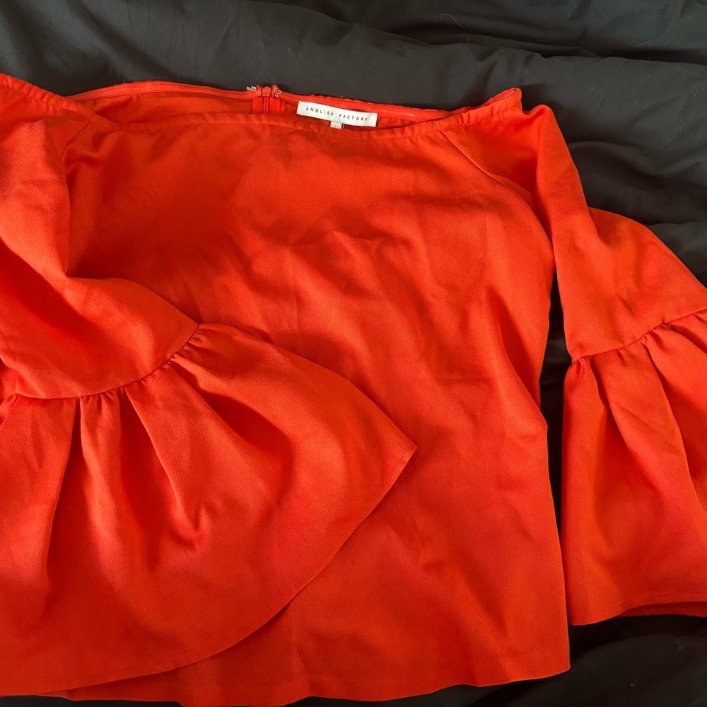English Factory Bold Red Top
